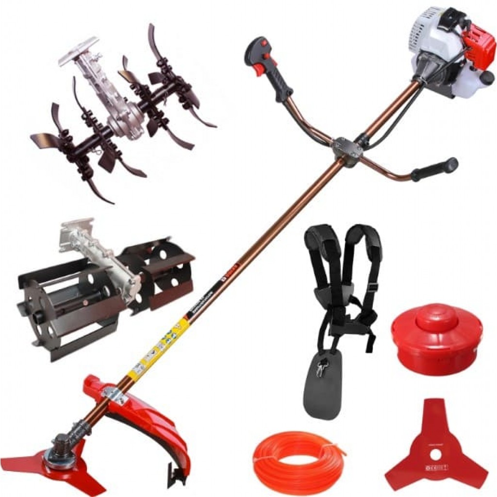 Pachet Motocoasa AKIRA Japan 8CP, Cultivator, Prasitoare